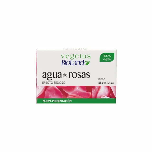 Jabón Agua de Rosas Efecto Sedoso