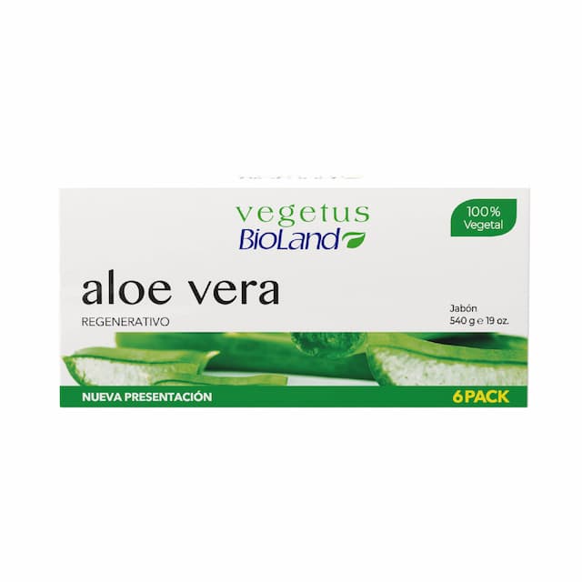 Jabón Aloe Vera Regenerativo (6 Pack)