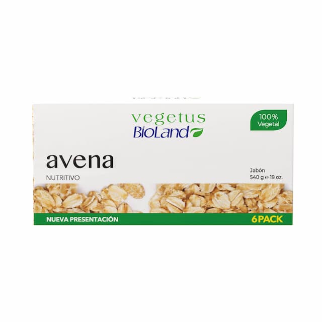 Jabón Avena Nutritivo (6 Pack)