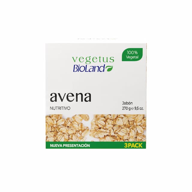 Jabón Avena Nutritivo (3 Pack)