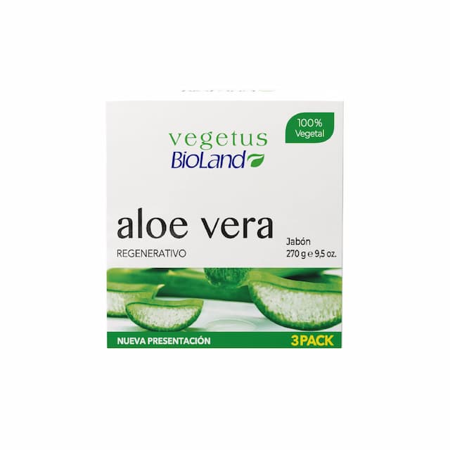 Jabón Aloe Vera Regenerativo (3 Pack)